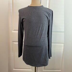 Gym shark fitness long sleeve T shirt size medium